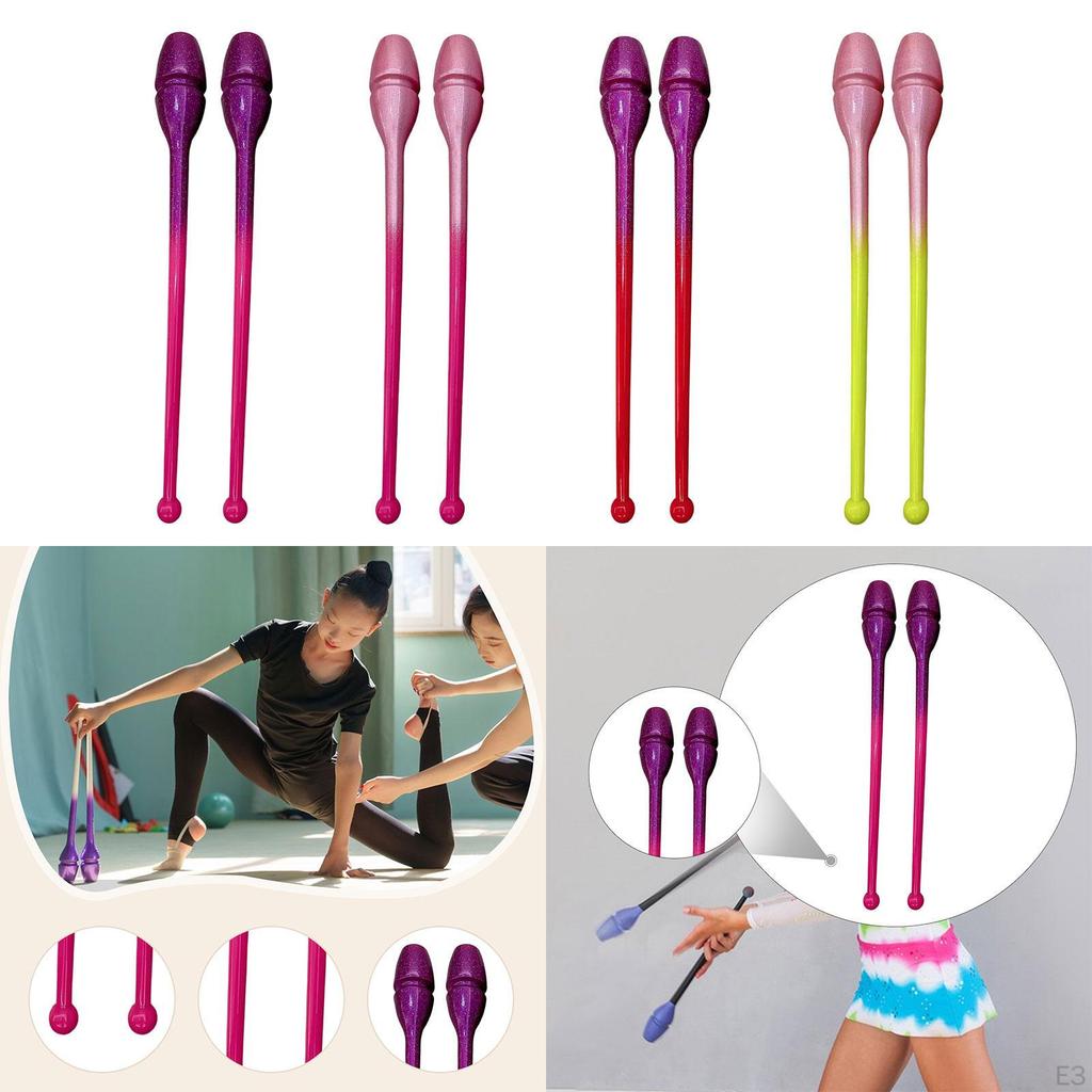 Accessorio per Ginnastica Ritmica Antiscivolo, Pratico e Collegabile per , Adulti, Bambini, Principianti