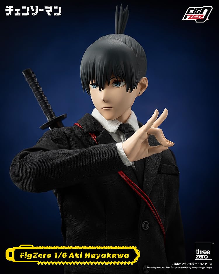 Figurka Zero Chainsaw Man Aki Hayakawa, malovaná pohyblivá figurka 1/6 1/6 ABS&PVC&POM