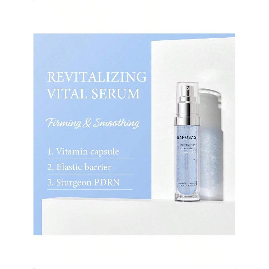 Banobagi Rejuvenating Vital Serum 30ml| Hydrating Serum For Dry Sensitive Skin | Korean Vitamin C Serum For Face Wrinkle Remover | Skin Barrier