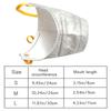 3pcs Adjustable Dog Respirator Muzzle For Small To Large Dogs Filter Air Pollutants Anti Fog Anti Dust Pet Breathing Mask Outdoor Walking Gear