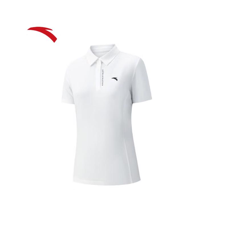 ANTA Women s Short Sleeve Polo Shirt M