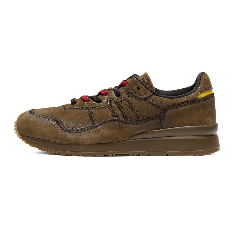 ONITSUKA TIGER Tiger Ally Stitch Fashion Versatile Thick Sole Durable Casual Shoes Unisex Sneaker Brown 1183C447-201