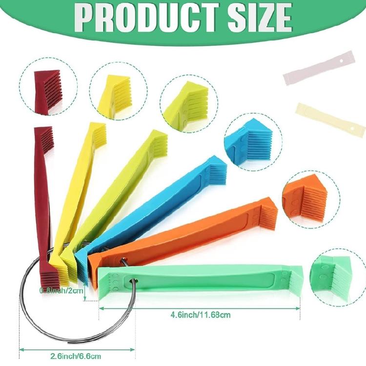 Set da 6 Pezzi Pettine per Alette in Plastica per Radiatori e Condensatori per Raddrizzare Evaporatori