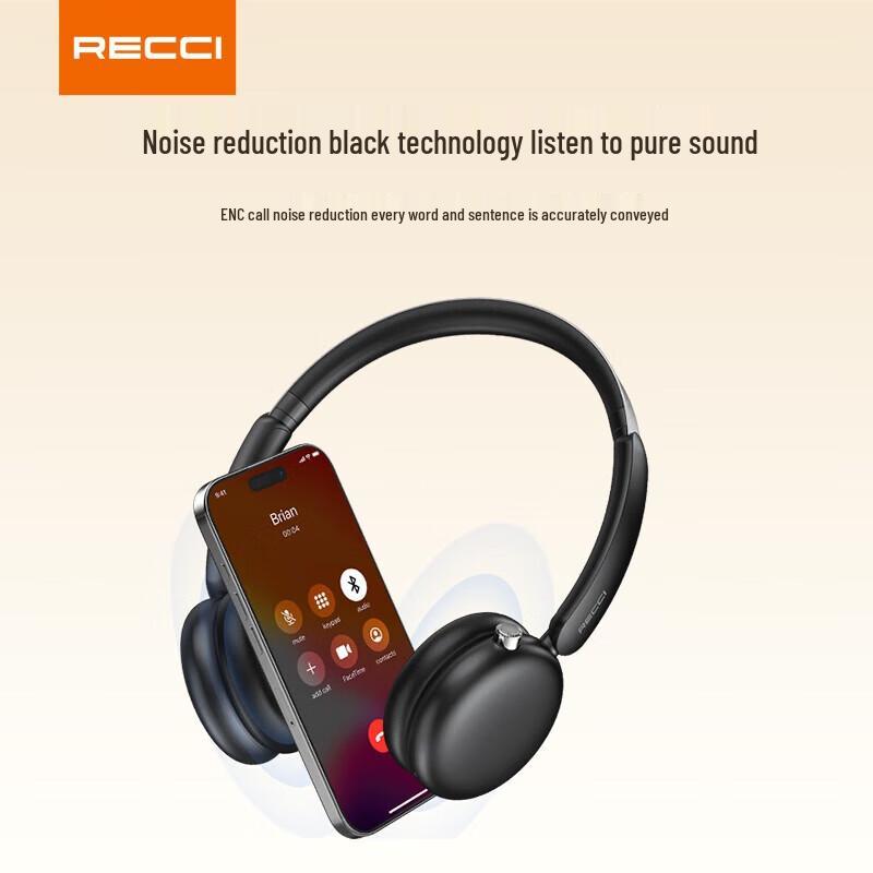 Recci REP-W95 Wireless Noise-Canceling Headphones