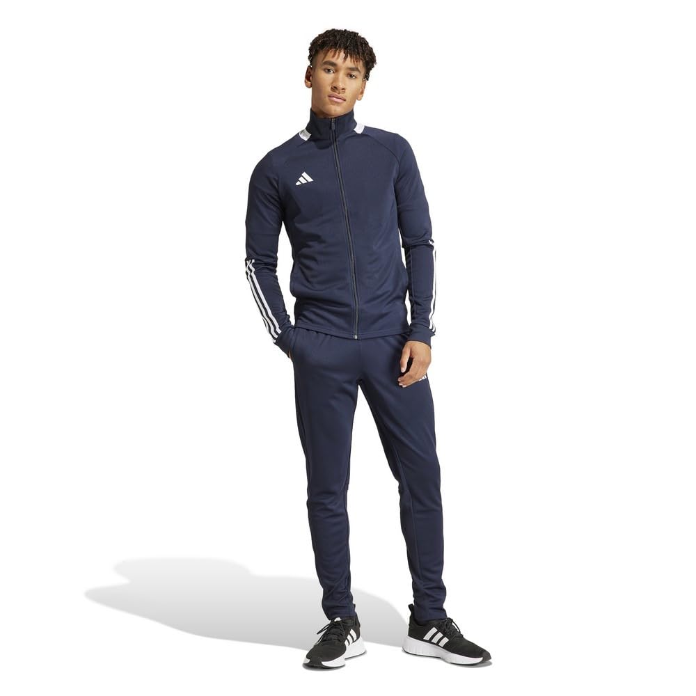 Adidas Sereno Tracksuit Set for Men KNA81 Legend Ink Legend Ink L Top Bottom (IR7844)