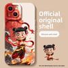 2025 Nezha Capa para iPhone 16 Pro Max Apple 13 Novo Modelo 15 Pro Silicone Cobertura Total