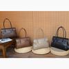 Foreign Trade Hot-Selling Large Bag for Women Versatile 2025 New Retro Elegant Single Shoulder Bag for Women Large Capacity Commuter Tote Bag