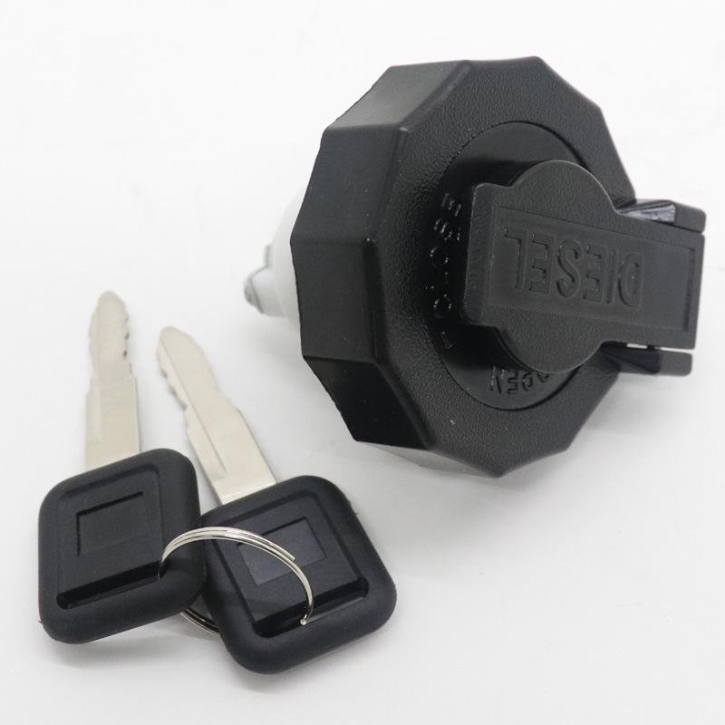 Jiangling Shunda Fuel Tank Cap with Lock for Kai Rui Qingling 600p/700p and Kaiyun Trucks - Anti-Theft Design
