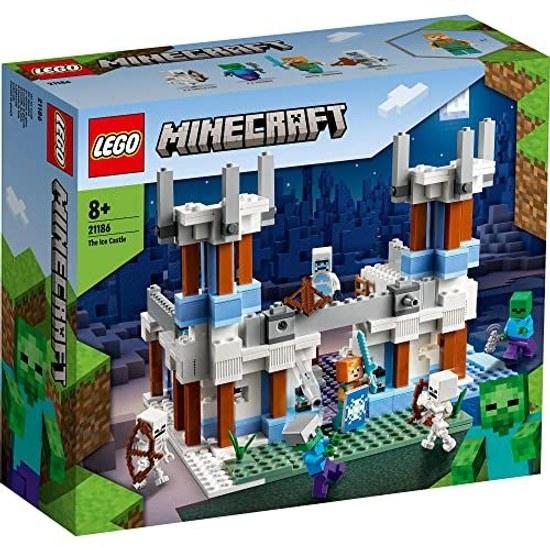 LEGO Minecraft Ice Castle Gift 21186 Toy Block Birthday Present Town Building Boys Girls 8 Years Up