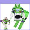 Adorável Cosplay Toy Story 4 Buzz Lightyear Conjunto 2 Peças Moletom Calça Fantasia de Halloween