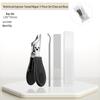 6-Piece Nail Care Set: Oblique Nail Clippers, Nail Scissors, Ingrown Nail Cuticle Nippers, Large Opening Clippers