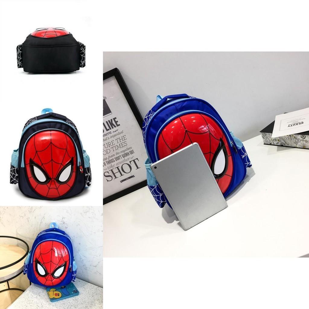 Lebendiger 3D-Spiderman-Rucksack für Jungen mit verstellbaren, gepolsterten Trägern für bequemen Gebrauch