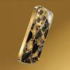 Schwarz Gold Marmor Gold Metallic Lack Glas Handyhülle Für iPhone 17 16 15 Pro Max 14 13 12 11 Pro 15 14 Plus 17 Air 16E Hülle