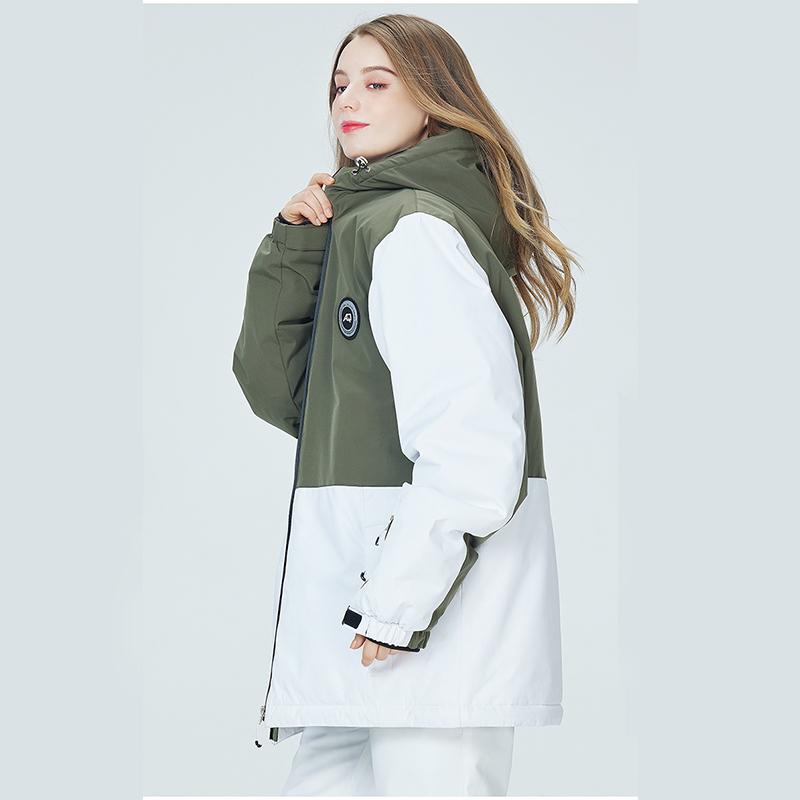 Nové pánské a dámské lyžařské kombinézy Jednopruhové dvoupruhové zimní Venkovní teplé zahušťovací párové lyžařské kombinézy