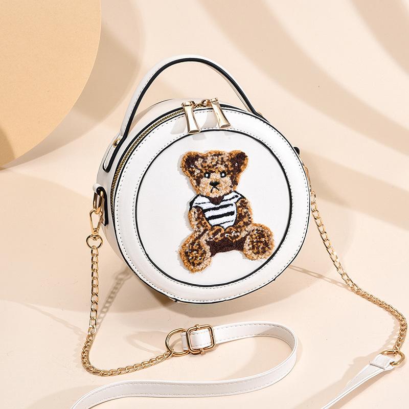 Summer Chain Bag Women's Messenger Bag 2025 New Bag Trendy Fashion Women's Shoulder Round Bag Mini Small Bag Women's Bag