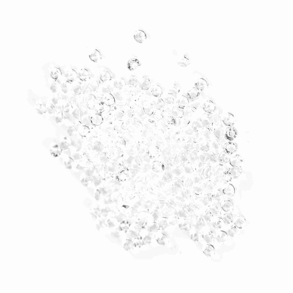 1000Pcs/Bag 3mm Acrylic Beads Vase Filler Wedding Party Decor DIY Accessories Transparent
