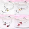 Copper Strawberry Cherry Boutique Pendant Charms Fit Originalbracelet Charm Bead Necklace Diy Female Jewelry