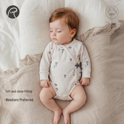 Newborn Baby Pure Cotton Wrap Bodysuit