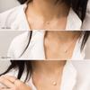 Fashion Trends Stainless Steel Choke Ring Imitation Pearl Necklace Women's Gold Layered Chain Necklace Jewelry