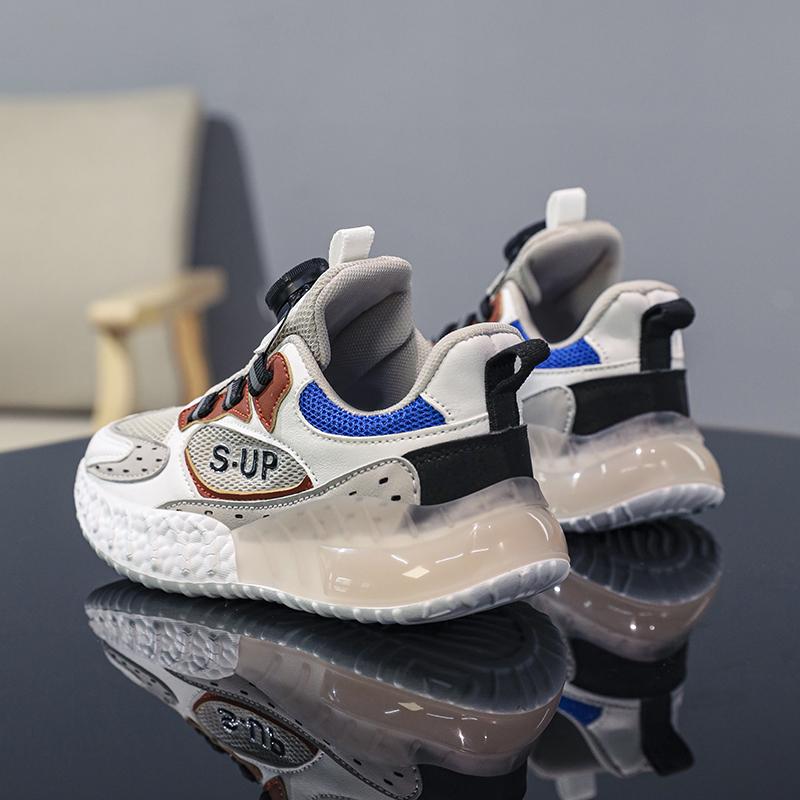 Barnesklær Sklisikre Slitesterke Moteable Kokos Pappa Sko Utendørssportssko Fritidssko Løpesko og Sneakers