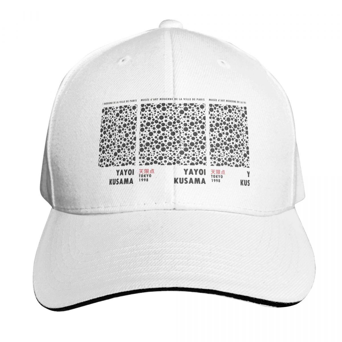 

Yayoi Kusama Abstract Painting Cap Fashion Casual Baseball Caps Adjustable Hat Hip Hop Summer Unisex Baseball Hats Polychromatic One Size