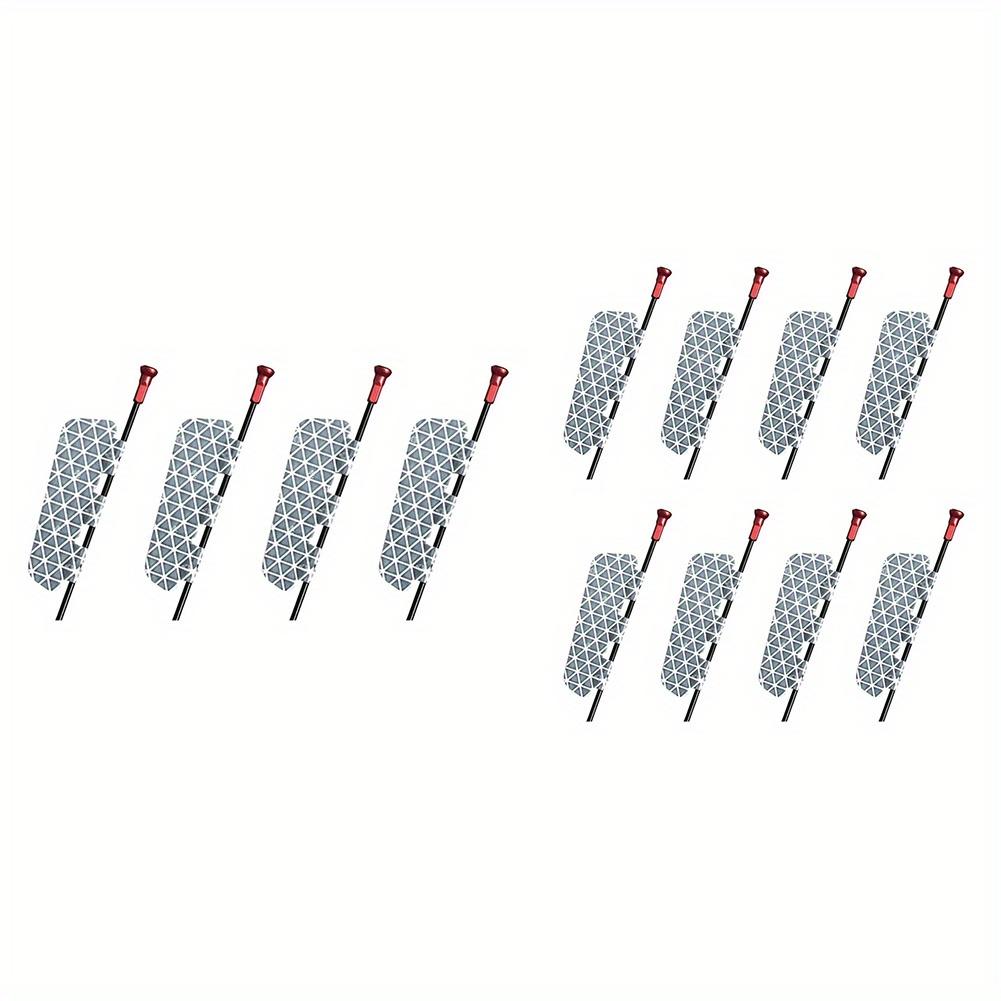 4Pcs Bicycle Warning Reflector MTB Road Bike Cycing Wheel Rim Spoke Reflective Lamps