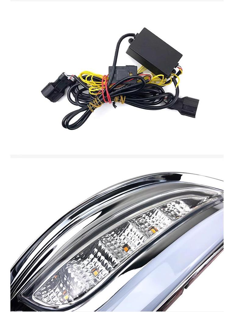Kit de modification de feux de jour et de clignotants LED compatible avec Lexus RX330/350 03-09