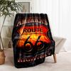 1pc Blanket U.S. Route 66(0) Print Design, Lightweight Blanket for Sofa, Bed- Soft &Warm, Gift for All Seasons like Christmas, Halloween
