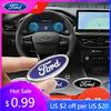 Bilklistermärke 2025 Hett Nytt Bilrattemblem Dekaler Märke För Ford Focus 2 Mk3 F150 Mondeo Max Fusion Ranger Escort Explor