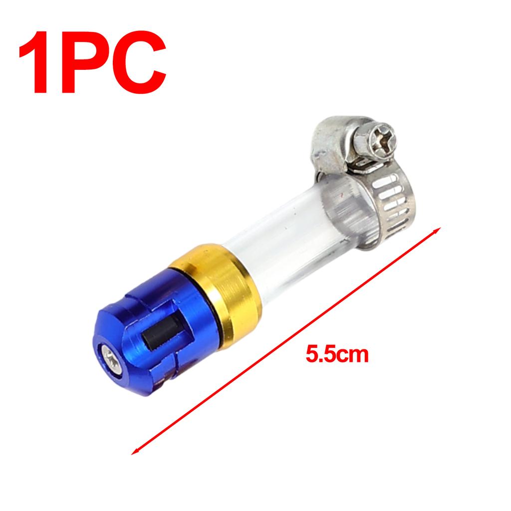 Universal Motorcycle Air Filter Drain Plug Alloy Head Plug for CLICK CNC Air Filter Drain Pipe Breather Pipe