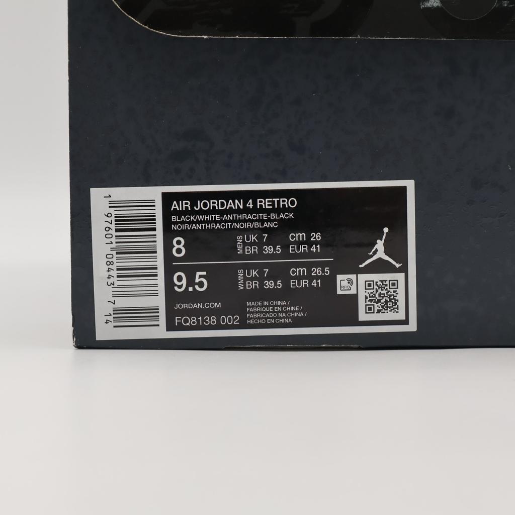 FQ8138-002 Nike Air Jordan 4 Retro Fear (Men's)
