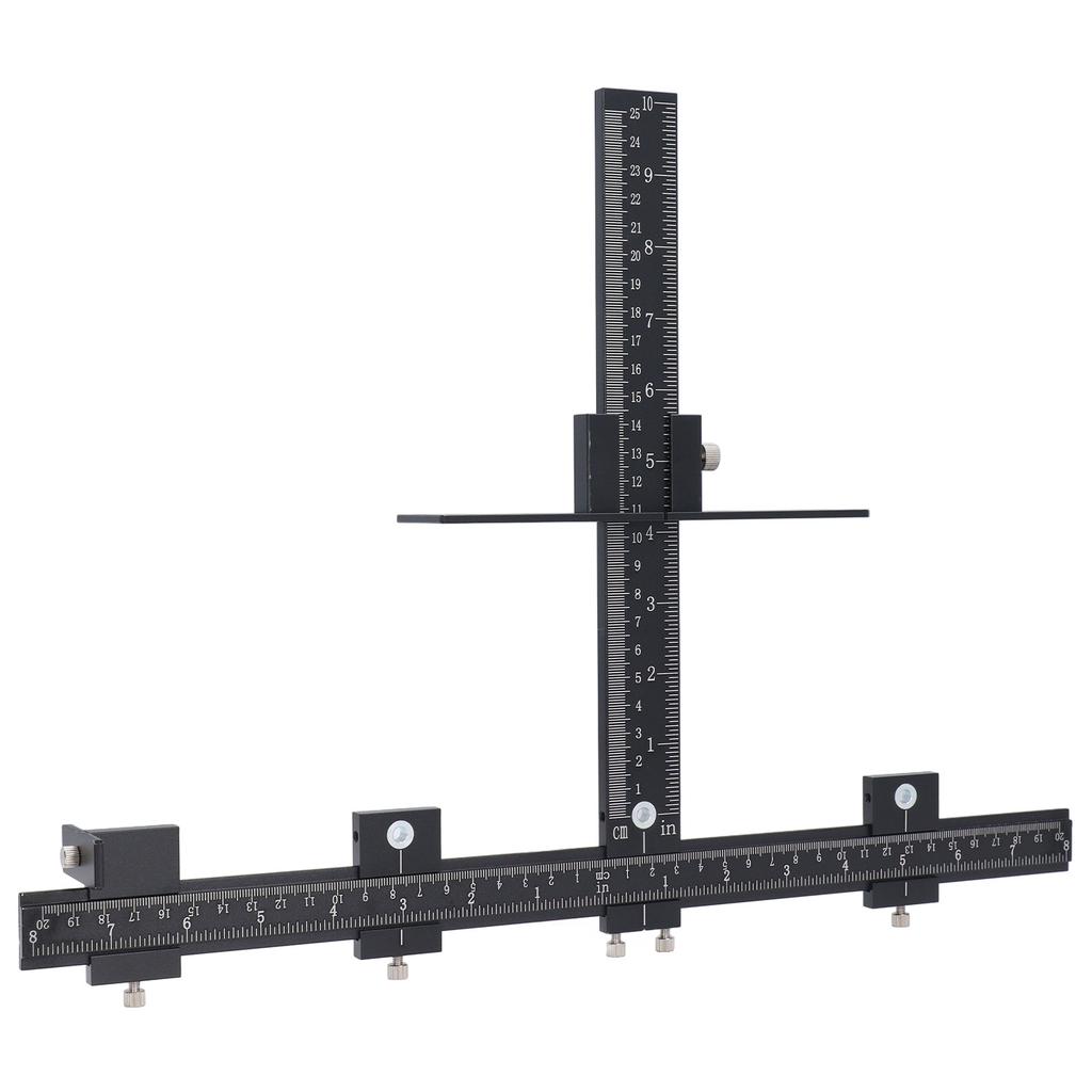 Szablon do wiercenia otworów na uchwyty meblowe ze stopu aluminium, narzędzie do szablonu drzwiowego, do obróbki drewna, wiercenia otworów, kołkowania