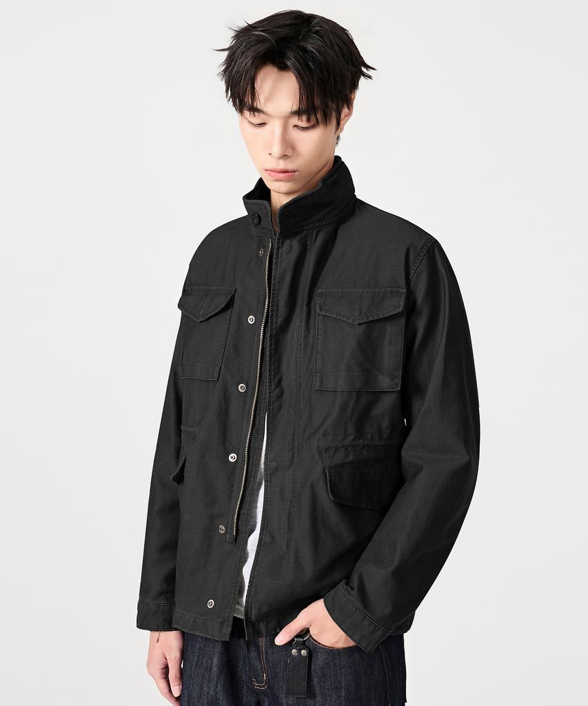 DIMITRI BLACK [10Th Anniversary Special] © Washed M-65 Field Jacket_2 Color