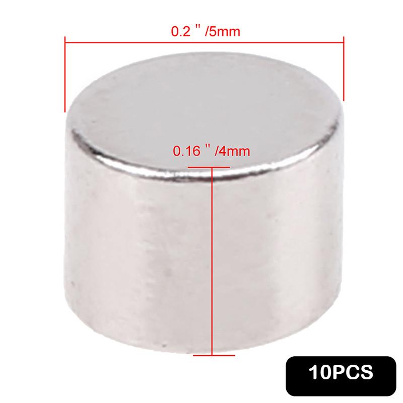 

10/50/100 шт неодимовый магнит N35-5 мм*4 мм NdFeB круглый супер мощный постоянный магнитный диск Imanes 10pcs