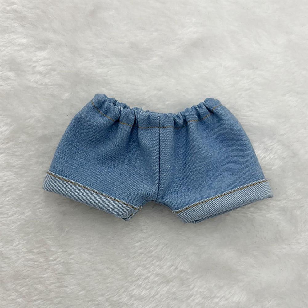 For 17cm Labubu Doll Clothes Fashion Clothes Shorts Doll Clothes Color Match Pants Dolls Accessories Cute Decoration Little Clothes