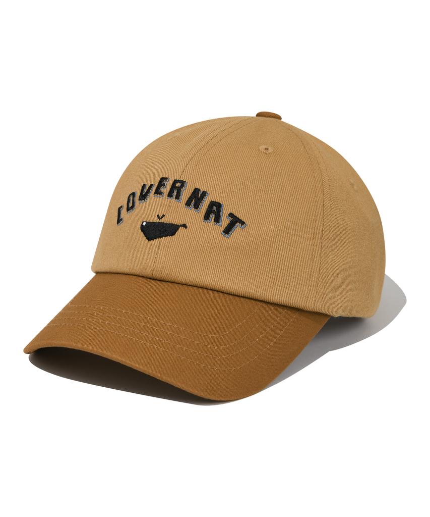 COVERNAT Paper Whale Ball Cap Beige