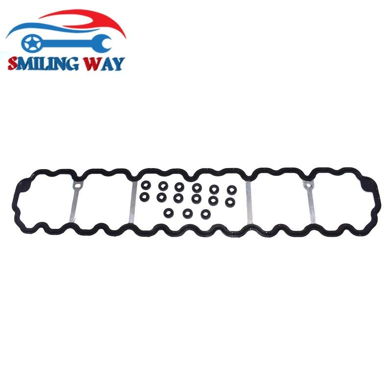 Engine Valve Cover Gasket Grommets Seals For Jeep Wrangler Cherokee Grand Cherokee 1996-2006 4.0L L6 OHV 12V 53020758 VS50266