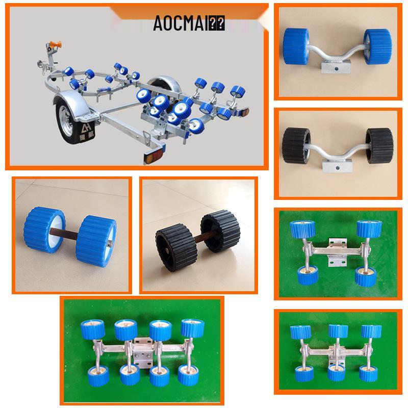 Yacht & Dinghy Trailer Roller Set: Bottom & Side Rollers for Accessories