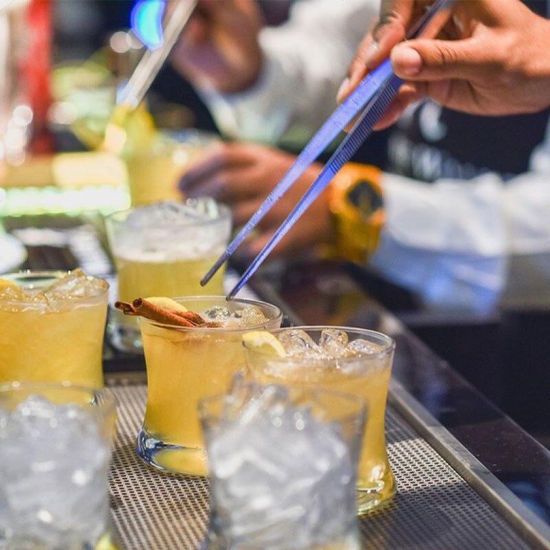 Kitchen Tweezer BBQ Food Tweezer Clip Mini Chief Tongs Stainless Steel Portable for Picnic Barbecue Cooking BBQ Tools