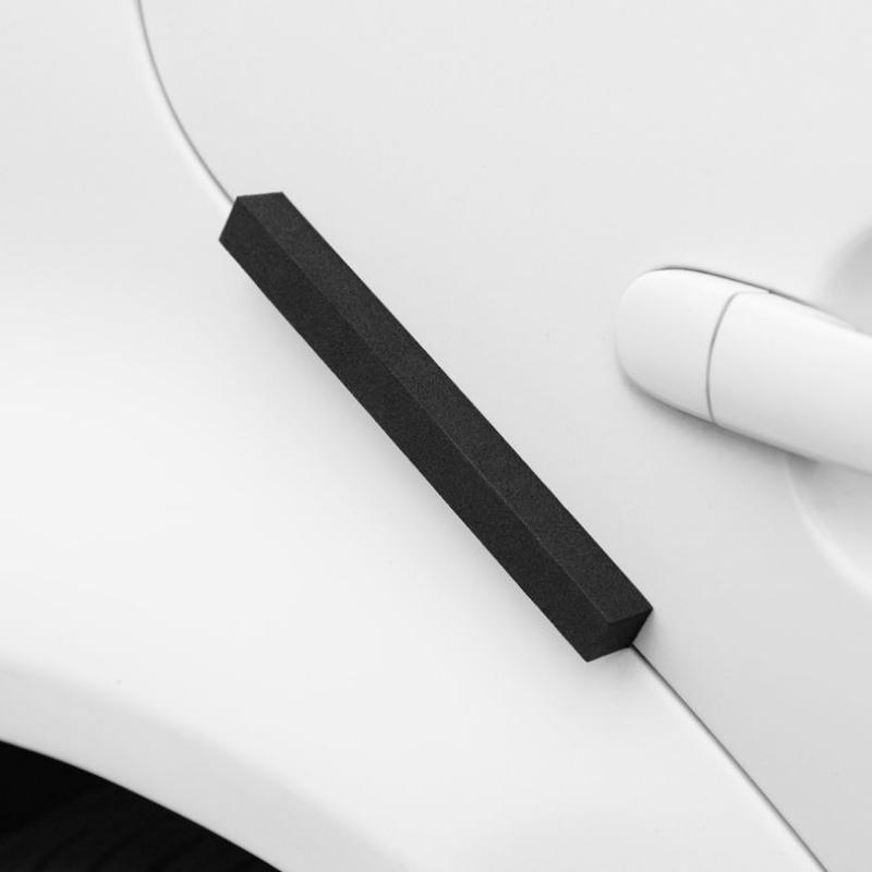 2026 4PCS/8PCS Magnetic Car Door Anti-collision Protection Strip Black Body Anti-scratch Decorative Protector Car Stickers