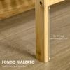 Multipurpose 3-Tier Space-Saving Bamboo Shelf. 62x33x80cm