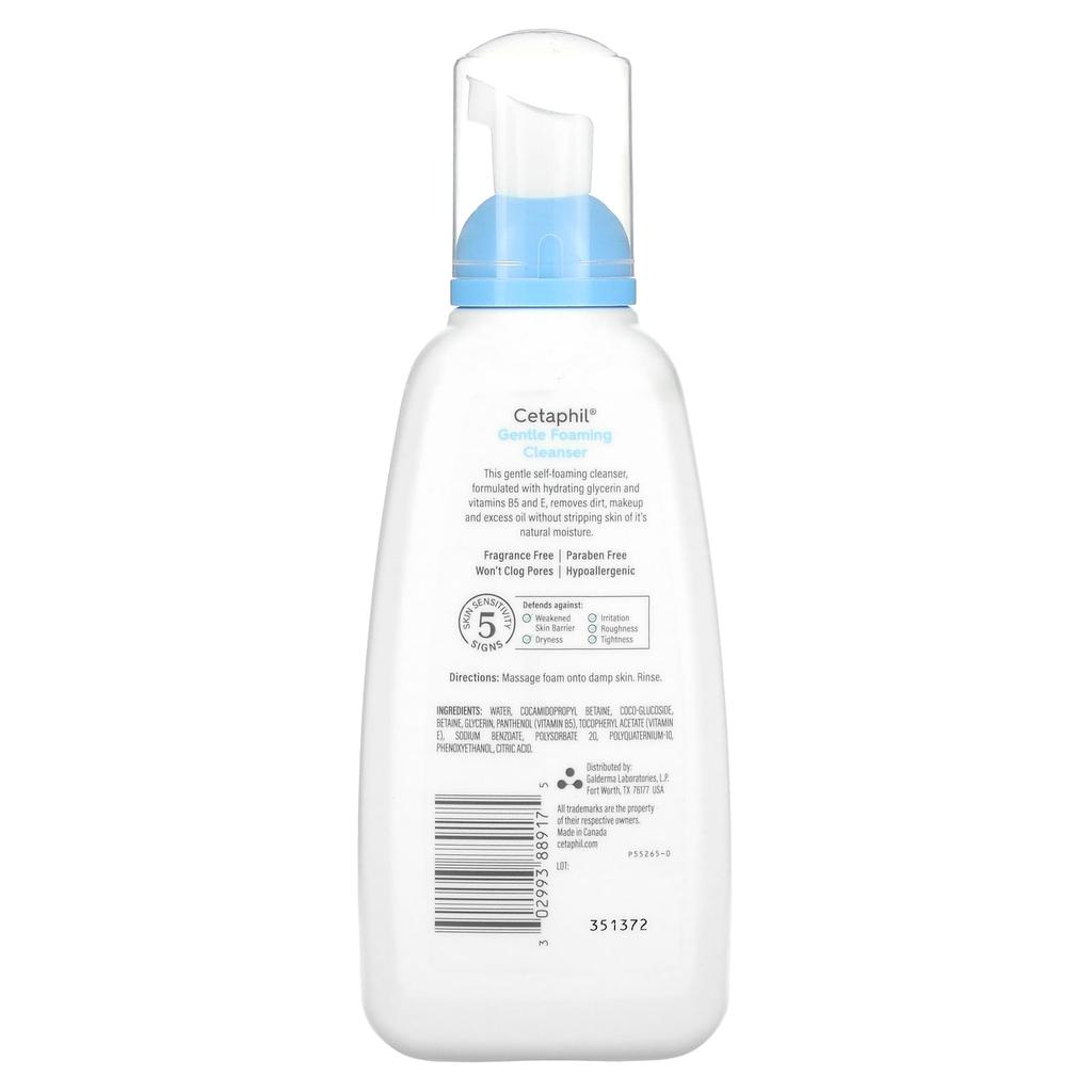 Gentle Foaming Cleanser, Fragrance Free, 236Ml(8Fl Oz)