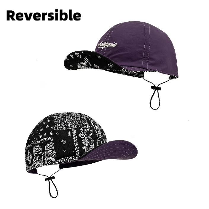 Heren Dames Pet met Korte Klep Sneldrogend Waterdicht Lichtgewicht Verstelbare Pet Voor Buitensporten Wandelen Reizen Dagelijks Casual Adjustable blue