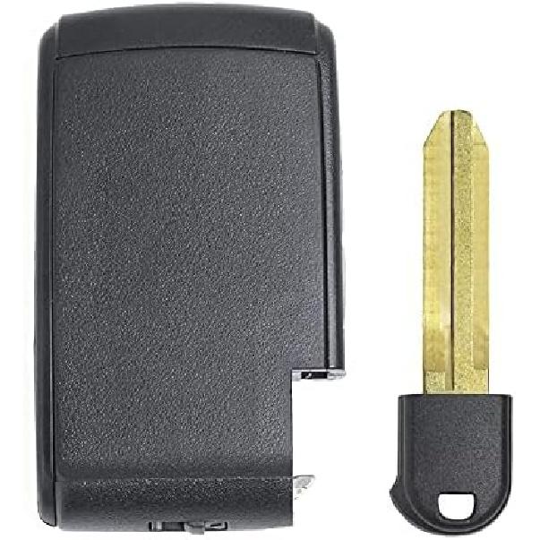 Keyecu Replacement Shell Keyless Smart Remote Key Case Fob 2+1 Button for Toyota Prius 2004-2009 with Uncut Key Blade