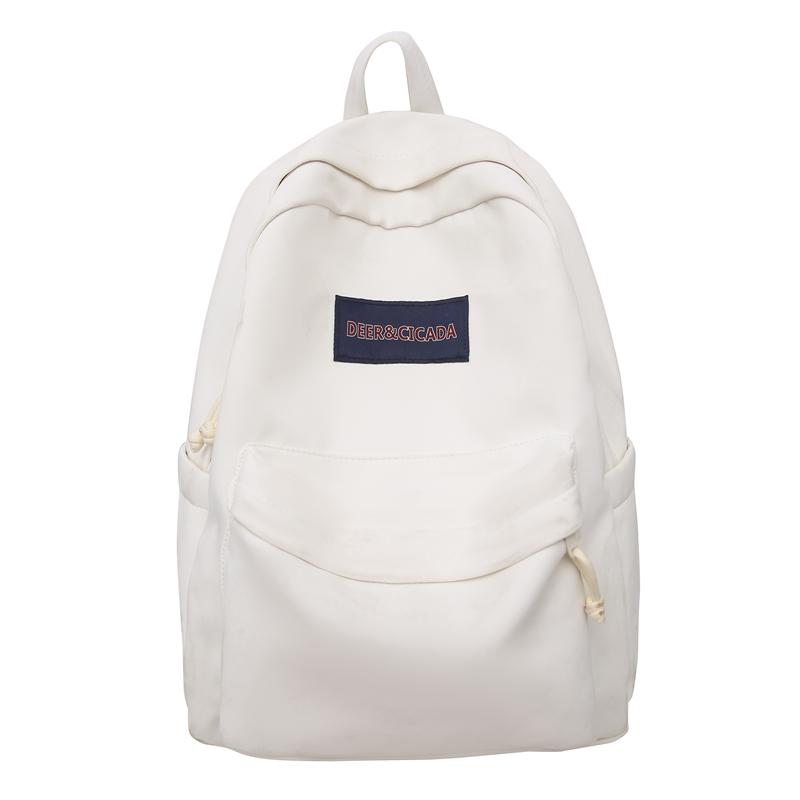 Skolväska Dam Junior High School Student Ryggsäck Herr College Student Datorryggsäck