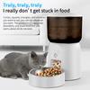 3L Stainless Steel Pet Feeder Intelligent Automatic Pet Feeder Wifi Camera Smart Dry Food Pet Cat Bowl Dog Video Smart Bowl