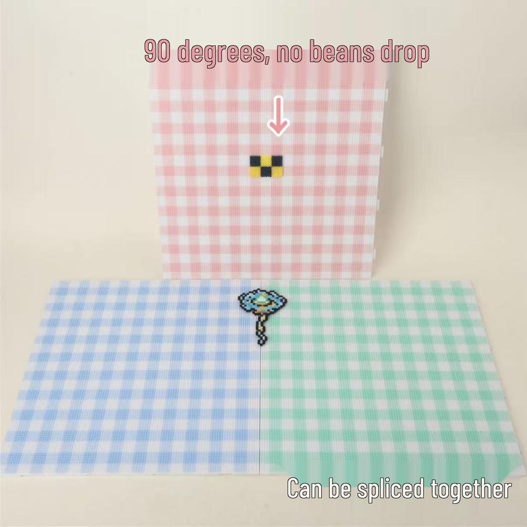 True Extended Pegs: High-Temperature Resistant Bead Peg Board, 78 Durable Pegs, 2.6mm Thick Chessboard