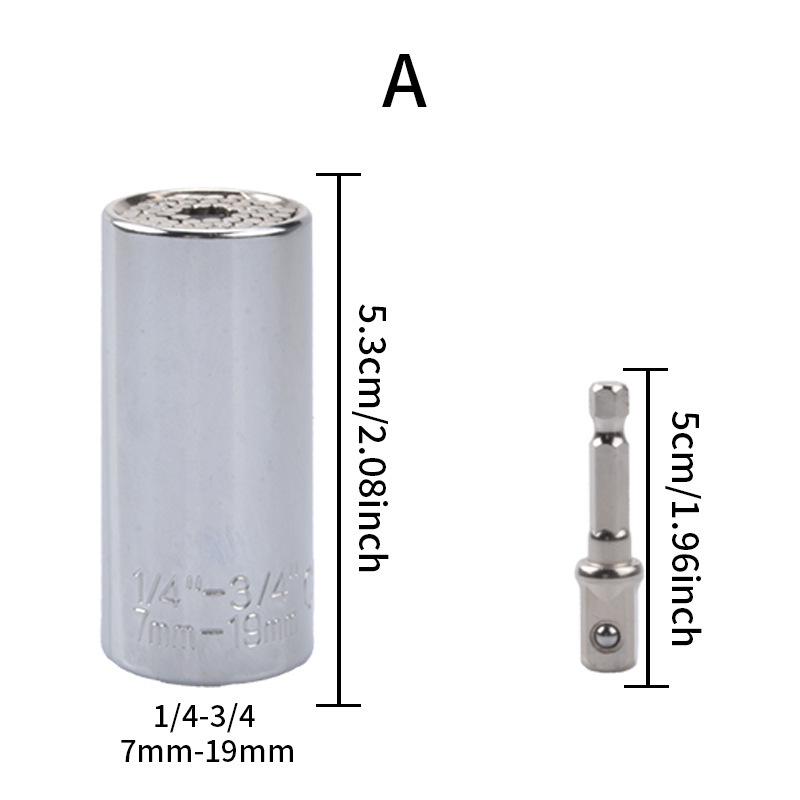 Adjustable Multifunctional Universal Socket Wrench Set