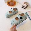 Kids Polka Dot Decor Mary Jane Casual Flat Shoes