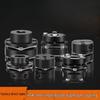 45 Steel Elastic Diaphragm Coupling for Servo Motor and Lead Screw
